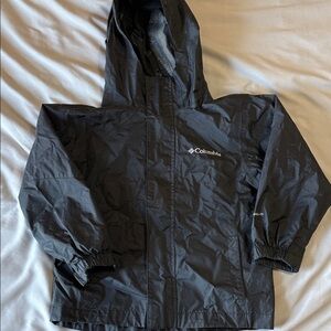 Columbia Kids Black Raincoat